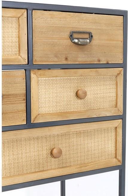 Immagine prodotto Designlife Cassettiera Bistro 8 cassetti (100 x 40 x 95 cm)
