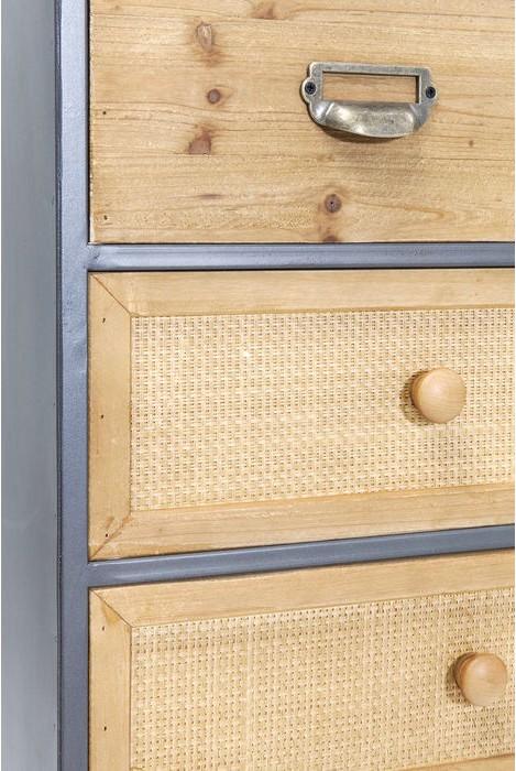 Immagine prodotto Designlife Cassettiera Bistro 8 cassetti (100 x 40 x 95 cm)
