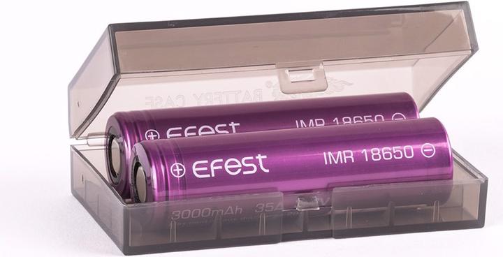 Image du produit Efest Accu Purple IMR 18650 / 35A Débit de courant (Flat Top) (1 pcs, 18650, 3000 mAh)