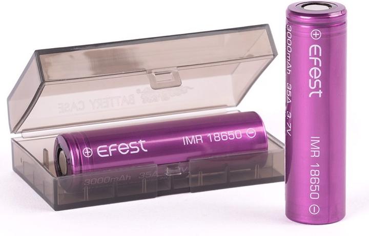Image du produit Efest Accu Purple IMR 18650 / 35A Débit de courant (Flat Top) (1 pcs, 18650, 3000 mAh)