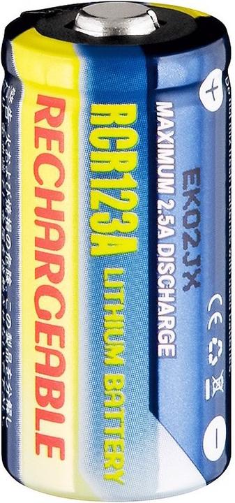 Immagine prodotto AccuCell CR123 Ladegerät (4 pz., CR123A, 500 mAh, Batteria + Caricabatterie)