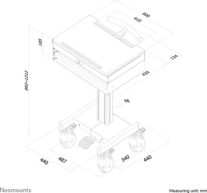 Image du produit Neomounts Med-M100