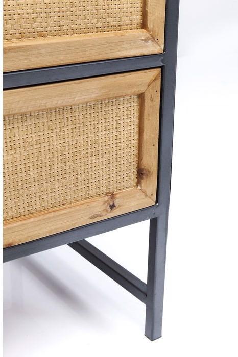 Image du produit Designlife Petite commode Bistro 2-tiroirs (50 x 38 x 51 cm)