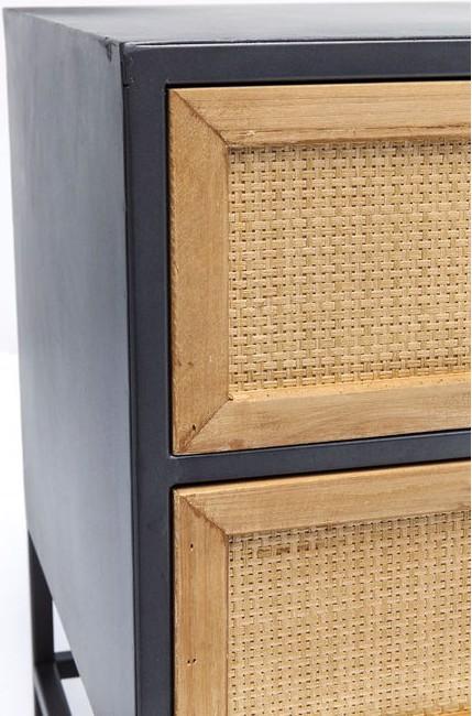 Image du produit Designlife Petite commode Bistro 2-tiroirs (50 x 38 x 51 cm)