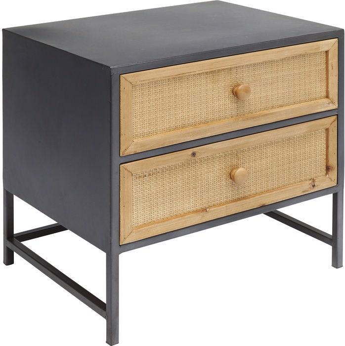 Image du produit Designlife Petite commode Bistro 2-tiroirs (50 x 38 x 51 cm)