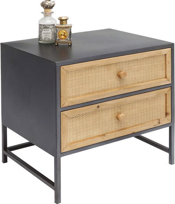Image du produit Designlife Petite commode Bistro 2-tiroirs (50 x 38 x 51 cm)