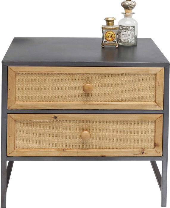 Image du produit Designlife Petite commode Bistro 2-tiroirs (50 x 38 x 51 cm)