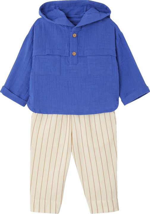 Image du produit Vertbaudet Kit bébé : chemise & pantalon (68)