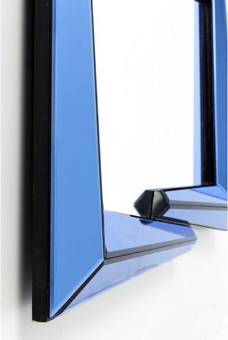 Actual product image Kare Design Mirror Boomerang Blue 122x82cm