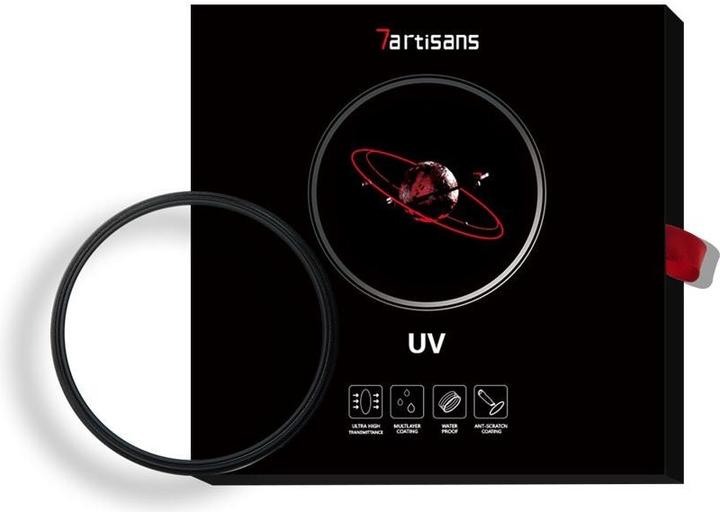 Produktbild 7artisans Objektivfilter MRCUV – 62 mm (62 mm, UV-Filter, 62 mm)