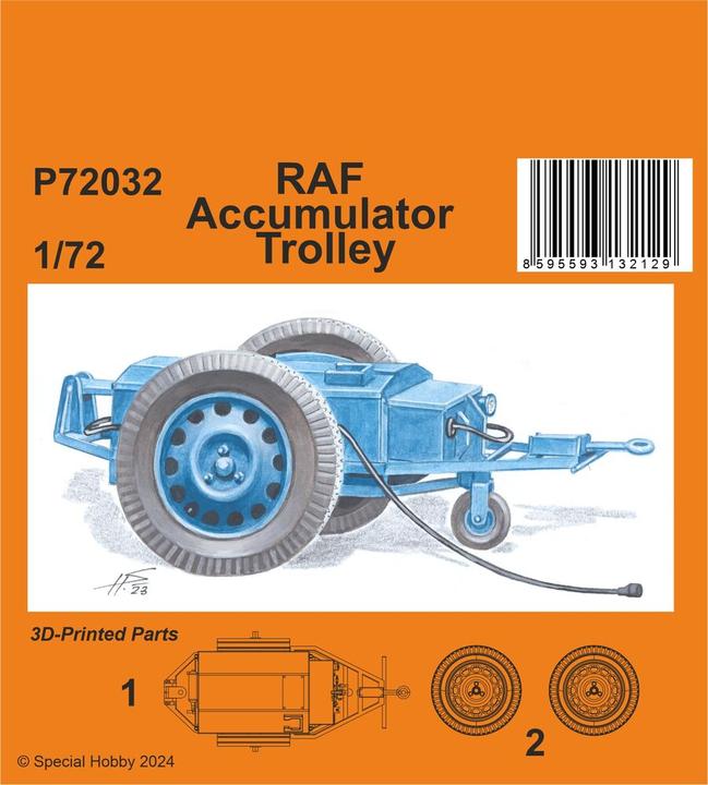 CMK RAF Accumulator Trolley