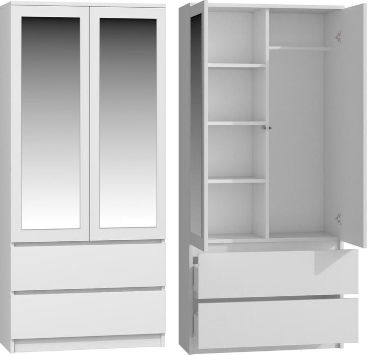 Actual product image Topeshop Biel Lustro (90 x 50 x 180 cm)