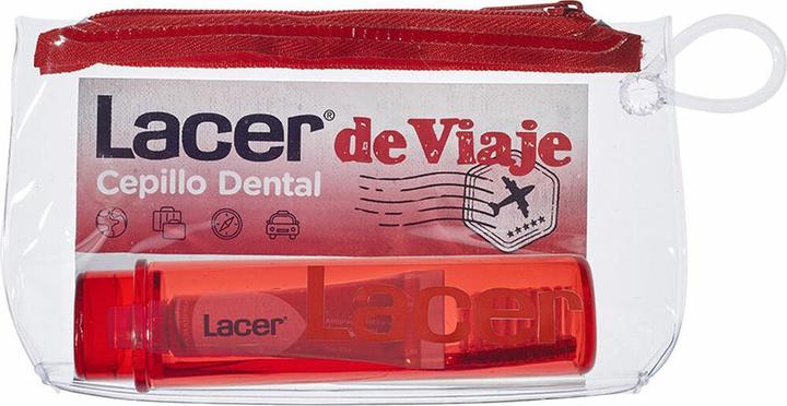 Actual product image Lacer Folding Brush Travel Paste 5ml (3 x)