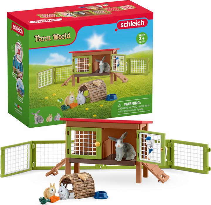 Produktbild Schleich Kaninchenstall
