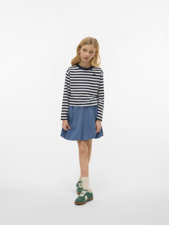 Image du produit Vero Moda Vmleila Stripe Ls Cropped Top Girl Noos (134)
