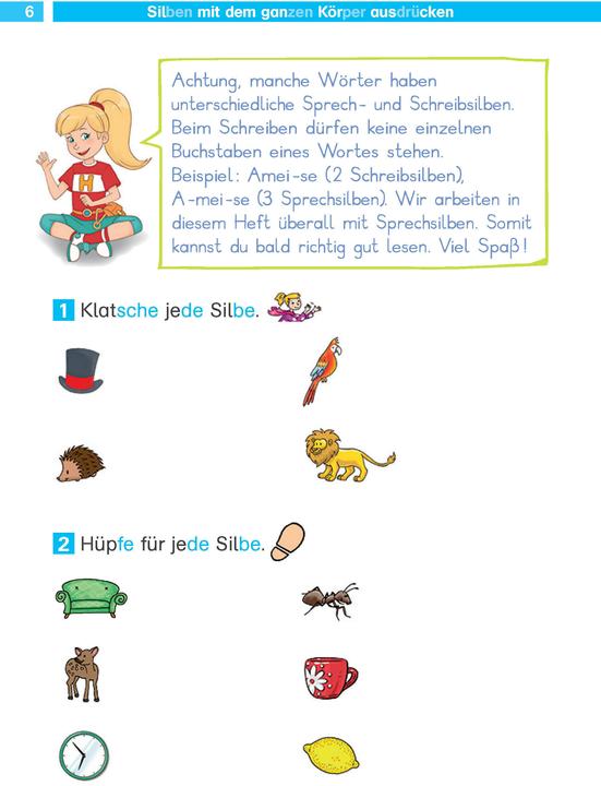 Produktbild Die Deutsch-Helden: Silben-Lesetraining 1. Klasse (Deutsch, 2021)