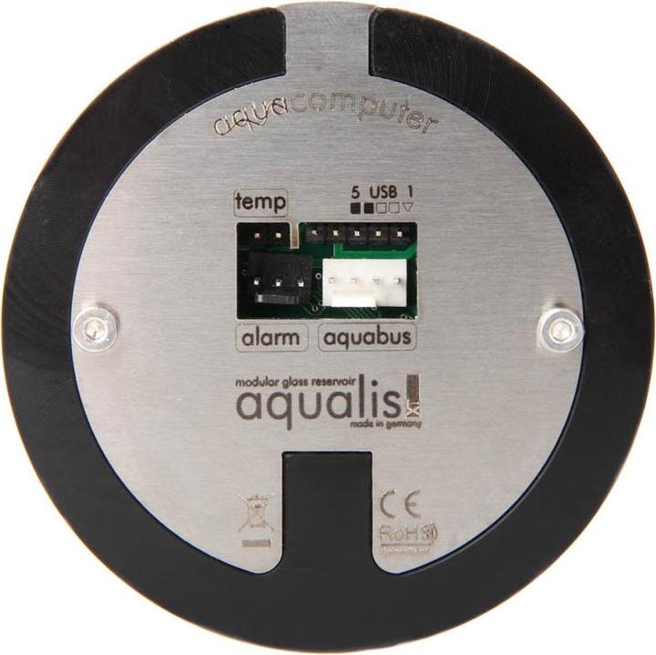 Actual product image Aqua Computer Aqualis XT with nano coating, level measurement and illumination
