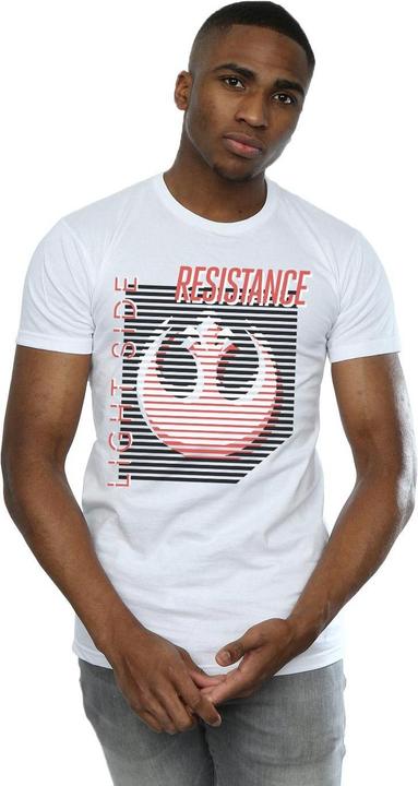 Actual product image Star Wars Mens The Last Jedi Light Side T-Shirt (XL)