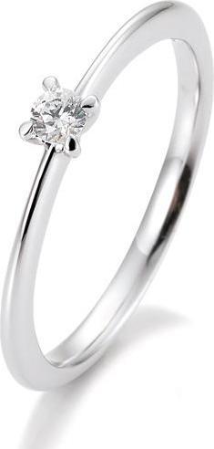 Actual product image Breuning 4 prong set 0.05-0.30 ct. (51, 585/14 K Gold)