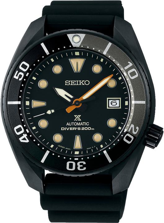 Immagine prodotto Seiko Prospex Automatic Diver's Black Series in edizione limitata (Orologio da polso analogico, 45 mm)