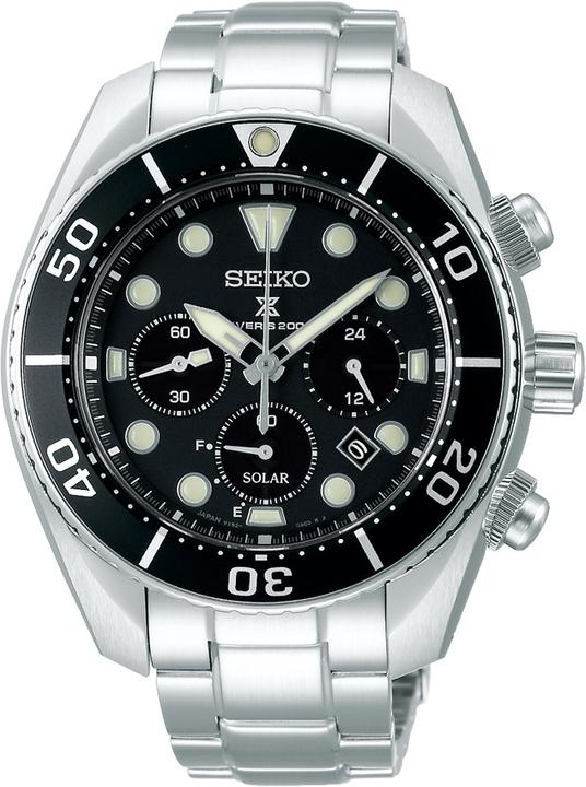 Image du produit Seiko Prospex Solar Chronograph Diver's (Montre analogique, 45 mm)