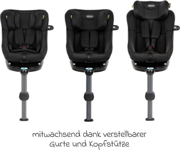 Produktbild Graco Turn2Me DLX i-Size R129 (Reboarder, ECE R129/i-Size Norm)