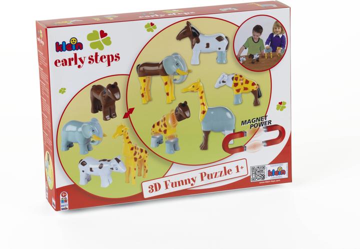 Actual product image Theo Klein Magnetic animal puzzle