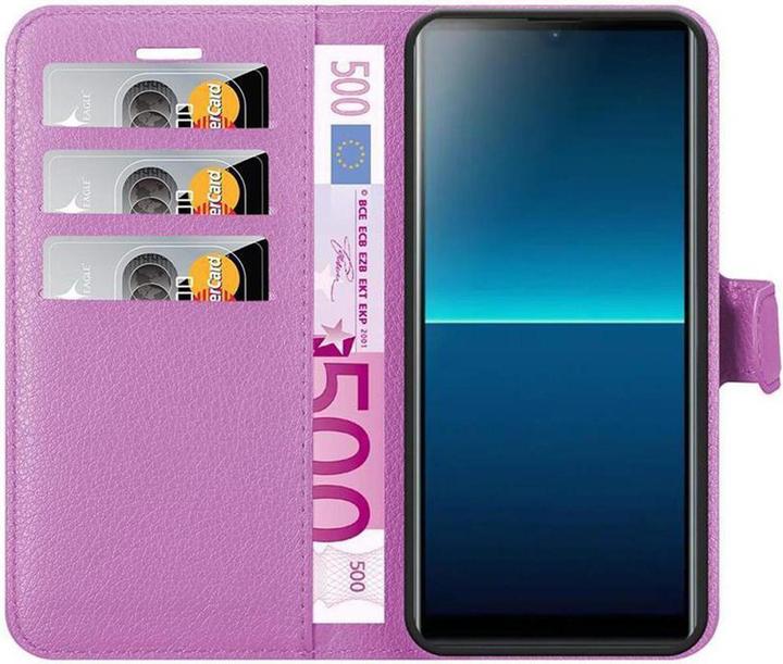Actual product image Cadorabo Book with stand function cover (Sony Xperia L4)
