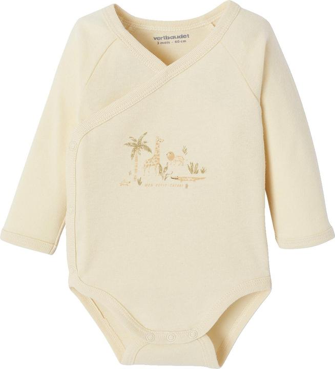 Produktbild Vertbaudet Bio-Kollektion: Baby Geschenk-Set aus Body, Latzhose & Mütze (56)