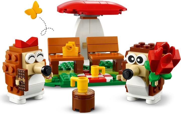Produktbild LEGO Igel und ihr Picknick-Date (40711, LEGO Saisonale Sets)