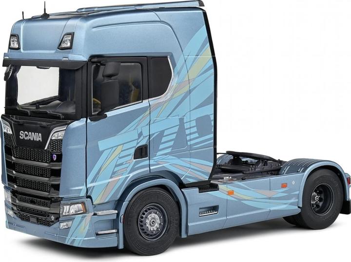 Image du produit Solido 1:24 Scania S770 Highline bleu