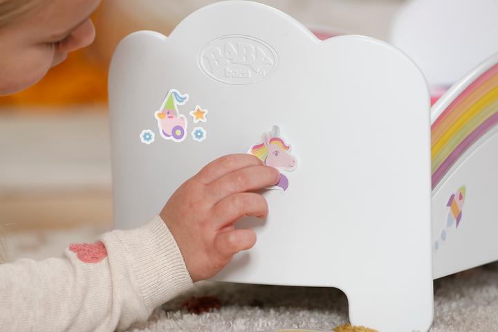 Produktbild Zapf Creation BABY born Regenbogen Bett