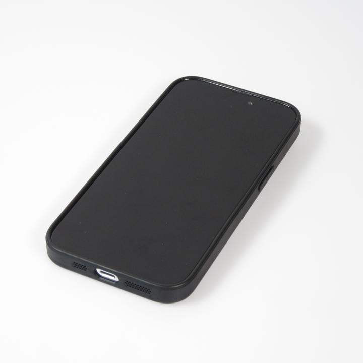 Produktbild PhoneLook Hülle Glass Marmor mit Silikonrand Hellblau (Apple iPhone 14 Pro Max)