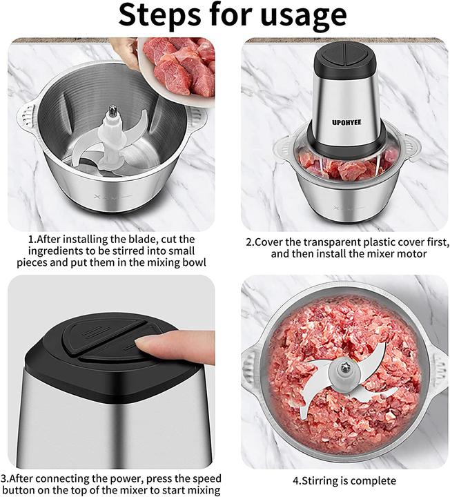 Actual product image Upohyee Universal shredder 600W (600 W)