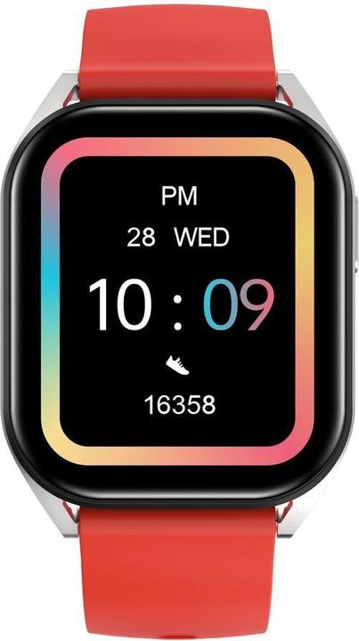 Canyon Smart watches smart watch Chatter SW-58 BT-CALL Silver Red (128 mm)