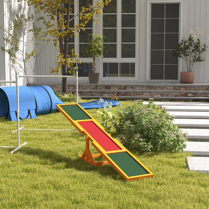 Produktbild PawHut Hundewippe für Einsteiger (Agility)