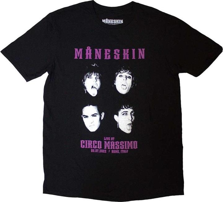 Produktbild Maneskin Live At Circo Massimo 2022 TShirt (XXL)