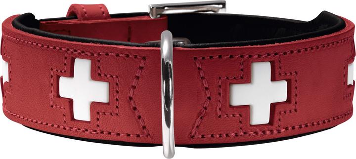 Hunter Halsband Swiss Echtleder (XS, S, Hund, Allgemein)