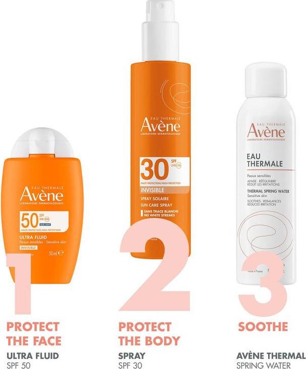 Actual product image Avène Sonnenspray (Sun spray, SPF 30, 200 ml)