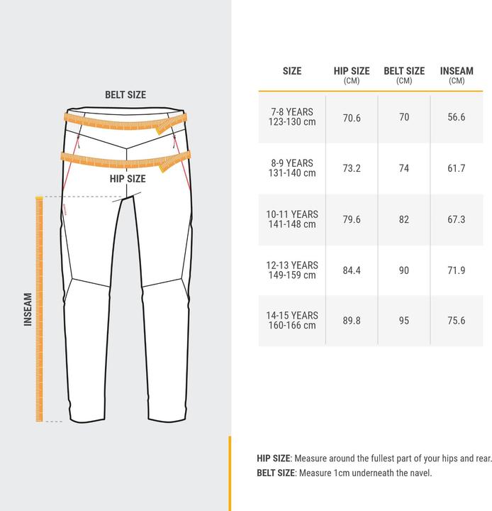 Actual product image Quechua PANT MH550 GIRL (10, 11)