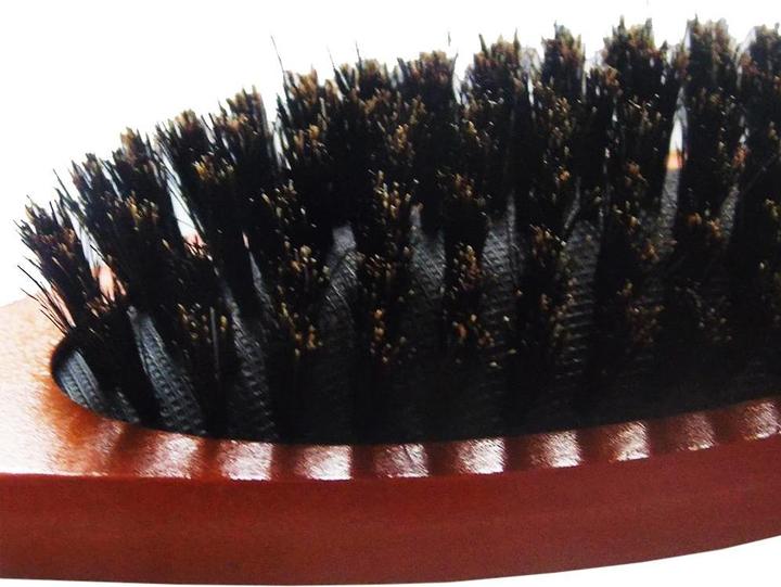 Actual product image JTI Hairbrush with pig bristles - wood