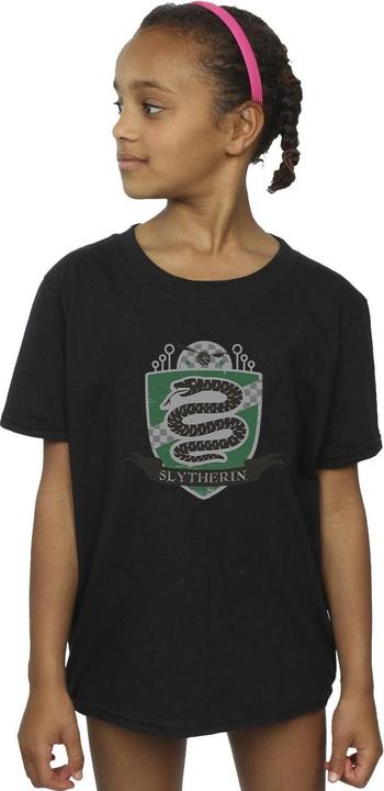 Immagine prodotto Slytherin Chest Badge Maglietta Ragazze (140, 146)