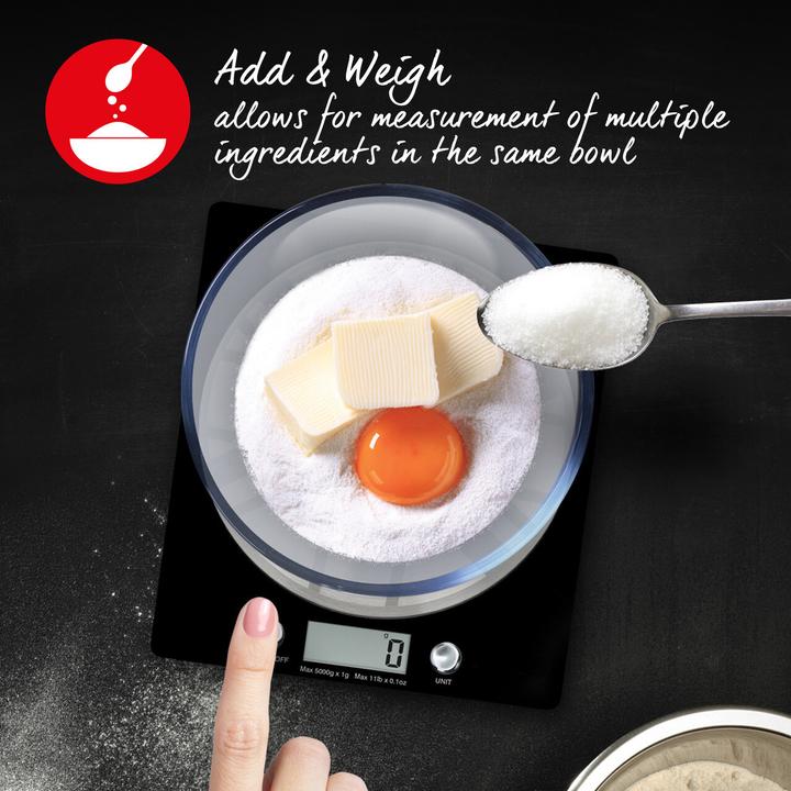 Actual product image Salter 1036 UJBKDR Great British Disc Digital Kitchen Scale