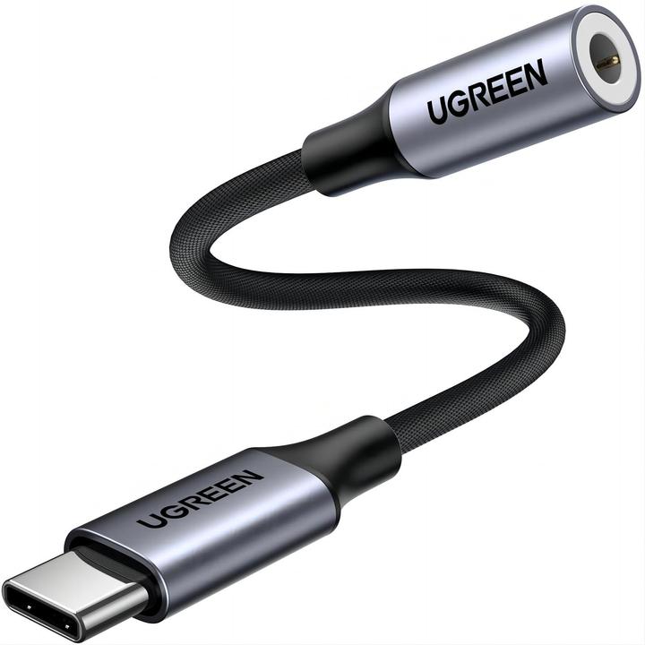 Immagine prodotto Ugreen Adattatore da USB-C a 3.5mm Jack con supporto IPAD Pro e Samsung Note 10 (USB tipo C, Jack da 3.5mm)