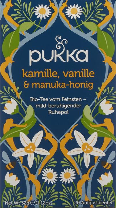 Produktbild Pukka Kamille, Vanille & Manuka-Honig (32 g)