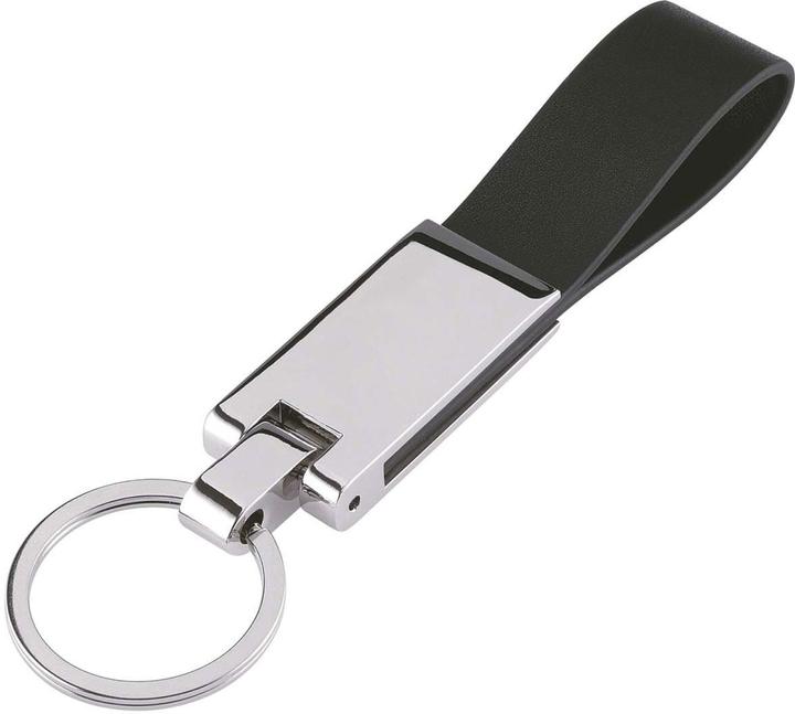 Produktbild Wedo Schlsselanh„nger "STYLE", Metall-Leder-Kombination