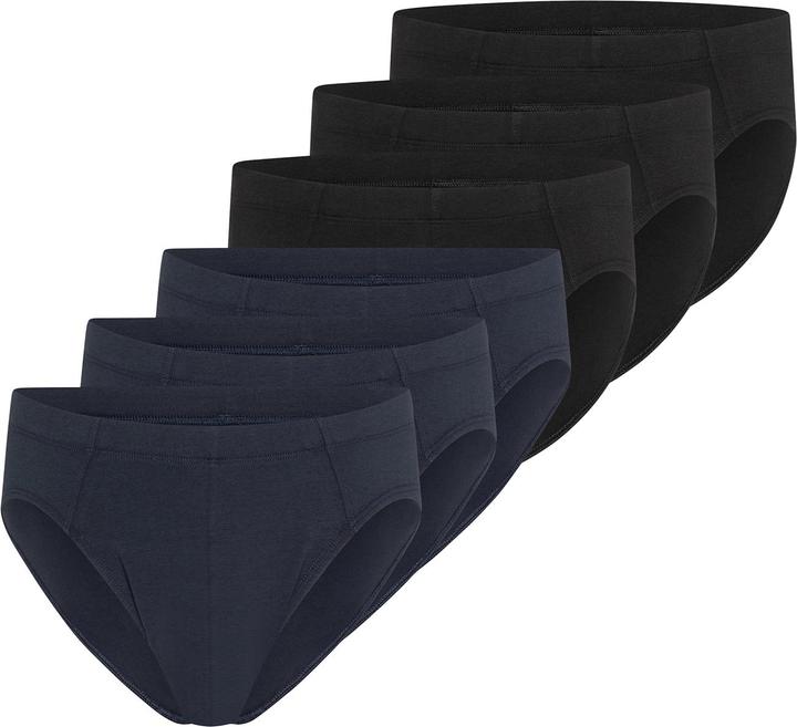 Actual product image Schiesser UNCOVER Cotton mini briefs (XL, pack of 6)