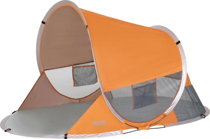 Koor Beach Tent Pop-Up L, Peach (beach tent, 1.50 kg, 2 persons)