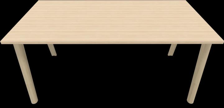 Actual product image Narbutas Nova Wood desk (1600 x 800 x 740 mm)