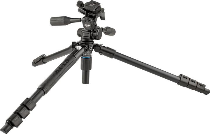 Immagine prodotto Slik PRO AL-324-3W Kit treppiede con testa a 3 vie (Metallo)